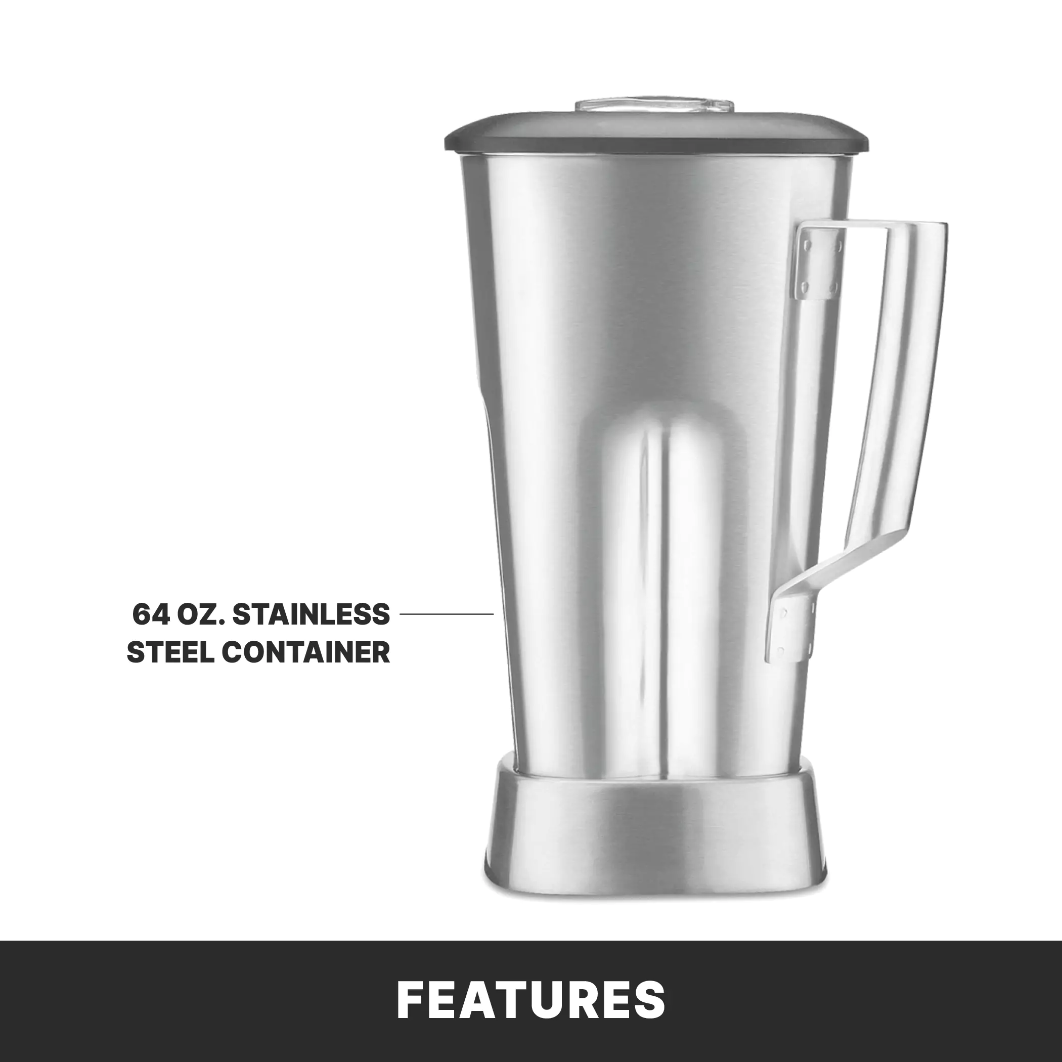 Hi-Power Blender | 64oz Stainless Steel | Waring Hi-Power Blender | 64oz Stainless Steel | Waring